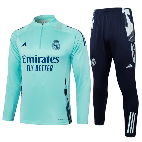 Sudadera De Training Real Madrid 2024 2025 Verde 3